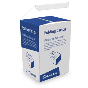 Folding Cartons packaging illustration